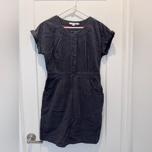 Boden Women’s Dark Grey Corduroy Mini Dress
